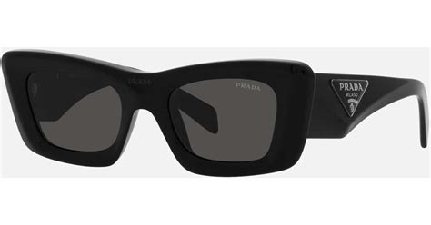 prada catwalk 62mm rectangle sunglasses|prada cat eye sunglasses polarized.